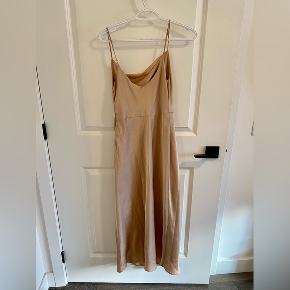 Park & Fifth Champagne Midi Dress - Picture 2 of 9